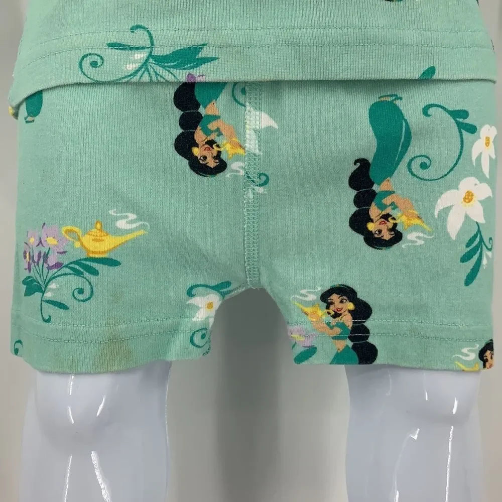 Hanna Andersson TLC Disney Aladdin Short PJ‎ Set 90